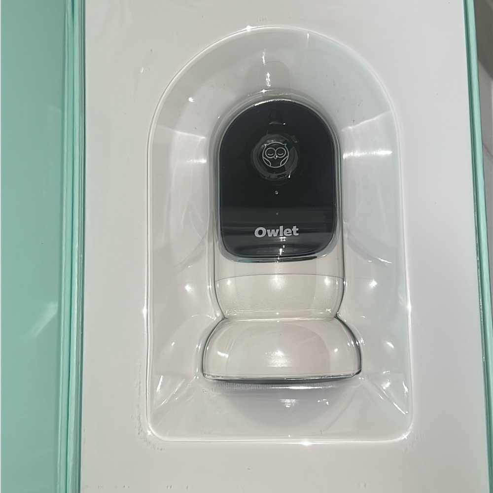 Owlet Baby Monitor Camera in Black and White